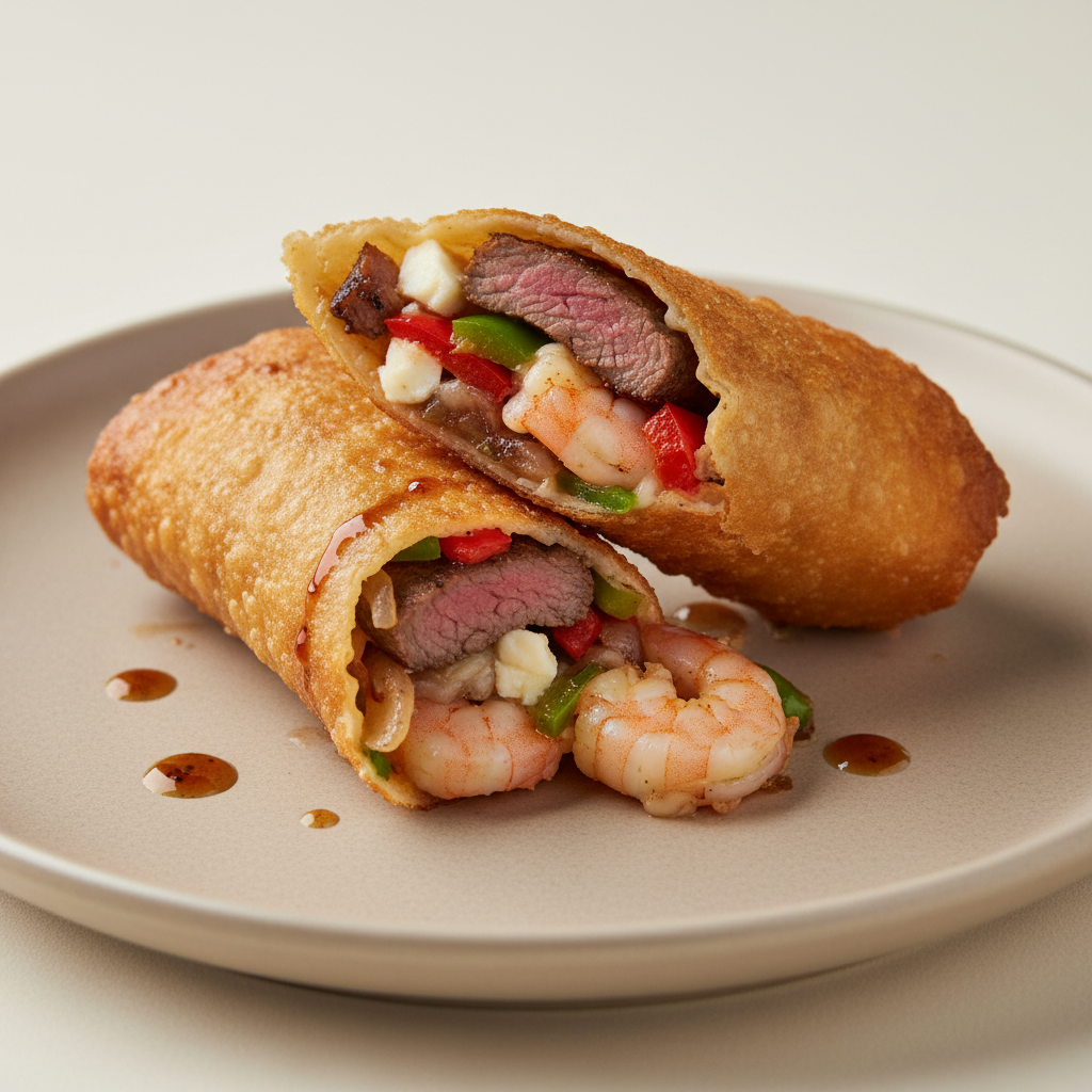 Surf and Turf Eggroll