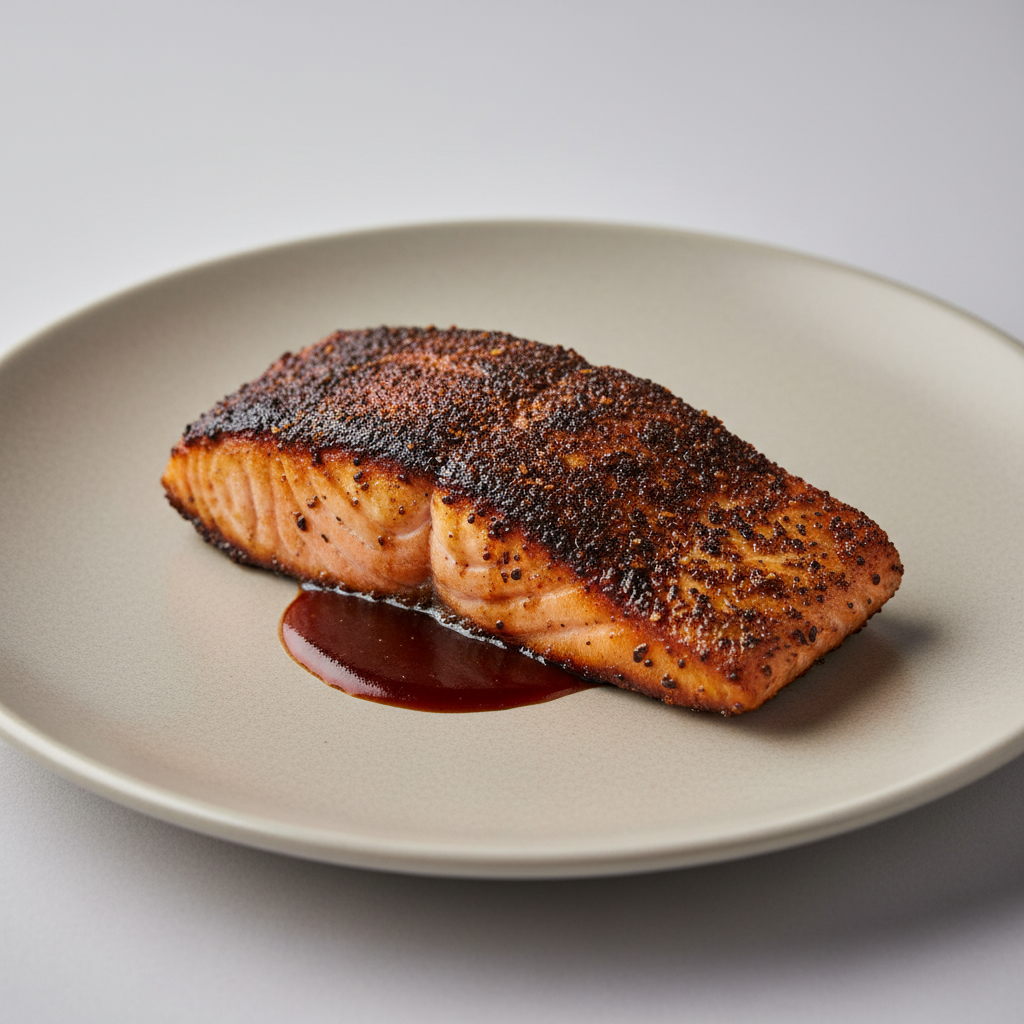 Blackened BBQ Salmon