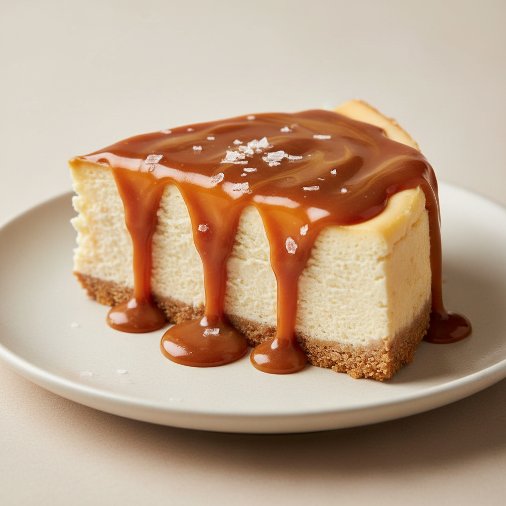Salted Caramel Cheesecake