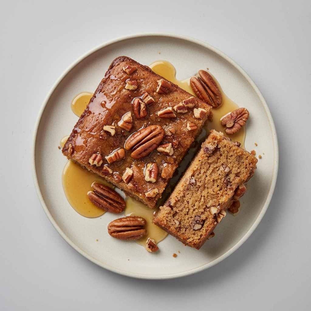 Maple Pecan Blondie